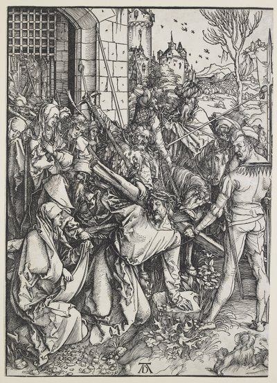 Cristo che porta la croce da Albrecht Dürer